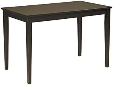 Ashley Furniture Signature Design - Kimonte Dining Room Table - Rectangular - Dark Brown