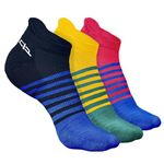 HEELIUM Bamboo Socks for Men | Ankle Length | Odour-Free & Breathable | Padded Base & Anti-bacterial | 3X Softer than Cotton Socks