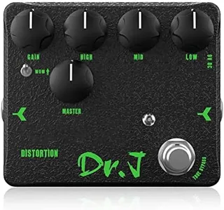 JOYO Modern Metal Distortion Pedal Especially Designed High Gain Distortion for Electric Guitar High-end Edition Dr.J Series (D58)