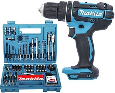 Makita DHP482 18V LXT Combi Drill with B-53811 100Pcs Drill & Screwdriver Set