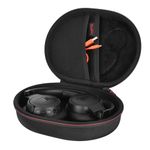 ZUJFPL EVA Hard Case for JBL Live 770NC/670NC/660NC/650BT/460NC/400BT/500BT and JBL Tune 770NC/710BT/720BT/700BT/750BT/520BT/510BT/760NC/660NC/500/E45BT Wireless Headphone - Black