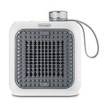 De'Longhi Capsule Solo Personal Ceramic Fan Heater, Stone Blue, Small