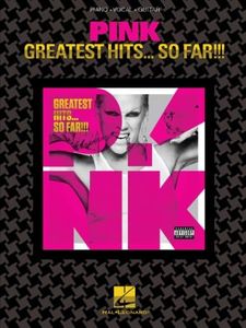 Pink - Greatest Hits ... So Far!!! Songbook (PIANO, VOIX, GU)