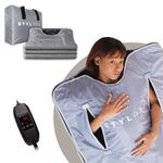 STYLPRO Infrared Sauna Blanket for Home | Portable Sauna & Thermal Blanket | Relaxation, Sweat & Infrared Therapy | Adjustable Heat, Foldable Home Sauna