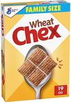 Wheat Chex Breakfast Cereal, Made with Whole Grain, Family Size, 19 oz