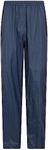 Mountain Warehouse Pakka Mens Waterproof Rain Overtrousers - Packable & Quick Dry Pants with Taped Seams & Adjustable Ankle Opening - for Spring Summer, & Outdoors Navy L