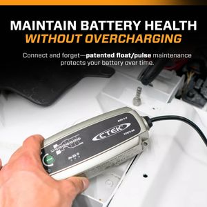 CTEK MXS 3.8 Battery Charger – 12V Smart Maintainer for Car & Motorcycle