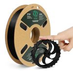 YOYI YOYI 3D Printer Filament, 95A TPU Filament 1.75mm, Flexible Filament, 0.5KG Spool,Dimensional Accuracy +/- 0.03 mm, Soft TPU Filaments of High Elasticity (Black)