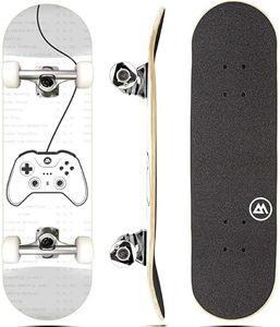 Magneto Kids Skateboard | Maple Deck with Components - Designed for Kids and Teens (Video Game)