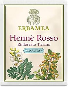 ERBAMEA - HENNE' Polvere Naturale ROSSO RINFORZATO TIZIANO TONALITA' 4 100 GR