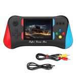 Amisha Gift Gallery Classic Retro Handheld Console with Gamepad - 3.5In Hd Screen Video Game for Kids|for Age 8-10|Return Gifts for Birthday Party|Video Game for Tv|USB Rechargeable,Multicolor
