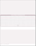 3000 Burgundy- Linen Laser Check Stock, (Check at Middle) Blank Laser Checks, Laser Check, Bank Checks, Business Checks, or Personal Checks