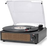 Record Player with Speaker Vintage 