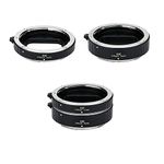 JJC Z Mount Auto Focus Macro Extension Tube Ring Set for Nikon Zf Z8 Z9 Z50 Z30 Z fc Zfc Z7 Z6 Z5 Z6 III II Z6III Z6II Z7II Mirrorless Camera & Nikon Z Mount Lens, Great Tool for Macro Photography