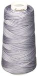 Signature Thread Machine Quilting Thread, 40wt/3000 yd, Variegated Grey Shades