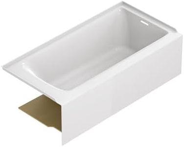 American Standard 2963102.020 Aspirations 60 x 30-Inch Alcove Bathtub, Right-Hand Drain, White