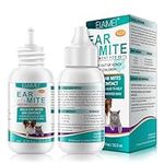 Dog Ear Cleaner - Ear Infection Treatment for Dogs & Cats, Pet Ear Mite Cleaning,Optimized Dog Ear Cleaner Solution - Keep Itchy Ears Cleaner & Healthy Ear Canals