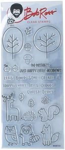 ExcelMark Bob Ross Clear Stamp Set (Set 3)