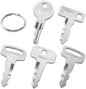 KeyPower Golf Cart Dealership Key Set for EZGO Yamaha Club Car PTV Ds/Precedent Gas/Electric Ignition Keys