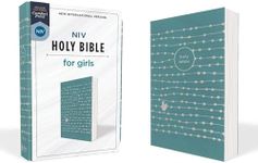 NIV, Holy Bible for Girls, Soft Touch Edition, Leathersoft, Teal, Comfort Print