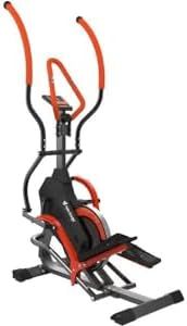 New Image FITT Strider Upright Elliptical Cross Trainer - 8 Levels of Magnetic Resistance - Adjustable Incline - LCD Display Monitors Speed, Distance, Time, Pulse & Calories - Phone & Tablet Holder
