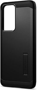 SPIGEN Tough Armor Case Designed for Samsung Galaxy S21 Ultra (2021) Impact Shock Proof Kickstand Hard Cover - Black