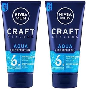 Nivea Men - Styling Aqua Gel, mega forte, grado 6, 150 ml x 2 gel