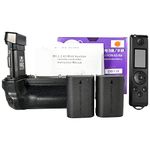 DSTE BG-R10 Battery Grip Compatible with Canon EOS R5, R5C, R6 Camera Built in Infrared remote control + 2pcs LP-E6N Battery