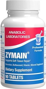Cartilage Ligament and Tendon Supplement - Clinical Restorative Joint Support Formula with Bovine Cartilage Minerals and Proteolytic Enzymes for Enhanced Comfort Mobility Zymain 90 Support