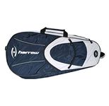 Harrow 6-Racquet Bag, Navy/White