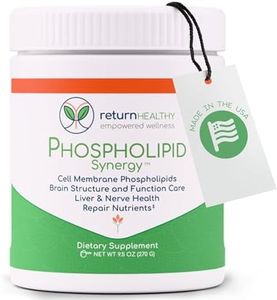Return Healthy Phospholipid Synergy Powder | Antioxidant Powder for Cellular Repair | Brain Supplements for Memory and Focus | Liver Detox Supplements with an Advance Cleansing Formula | 270 g