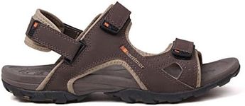 Karrimor Mens Antibes Sandals Summer Shoes - Brown - 9