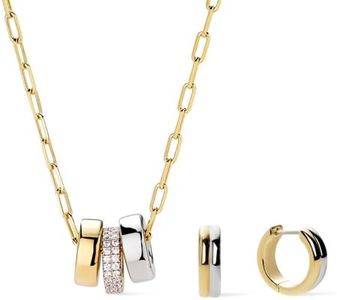Ana Luisa Jewelry Gift Set for Women - Earring & Necklace - Gold & Silver