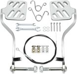 CILOYU Go Kart Pedals Kit with Brake Pedal Throttle Pedal for Yerf Dog Manco Kandi Carter Azusa Racing Go Kart Cart Parts and Accessorise Predator 212 196cc 6.5hp W/ 71" Go Kart Throttle Cable