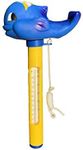 Happy Hot Tubs Wally Whale Floating Thermometer for Swimming Pools Pond Tub Pool Measure Water Temperature