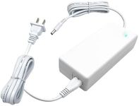 LaWana Power Cord Compatible with Cricut Maker 3 Cutting Machine 24VDC Power Replacement Cord Compatible with Cricut Maker 3 Power Adapter & Cord(White)