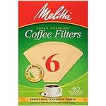 Melitta #6 Cone Coffee Filters, Unb