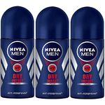 Nivea for Men Dry Impact Antiperspirant Deodorant Roll-on 50ml by Nivea