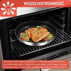 Tefal Ingenio 20-Piece Stainless Steel Cookware Set