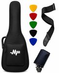 Mexa Acoustic Guitar Bag Padded Compatible with 38; 39; 40; 41; Inches Guitar Like - Fender; Yamaha; Cort; Ibanez; Havana, Kadence; Vault, Henrix, Juarez, Intern, Ashton; Givson Other Brands.