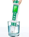 4 in 1 Digital pH Meter for Water, 