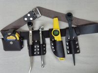 New Edition Scaffolding Leather Tool Belt 5 in 1 Edition - 4 PCS Tools Included