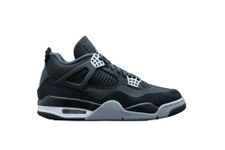 NIKE Jordan air 4 retro black canvas - 42.5, Coconut Milk Black White, 8 UK