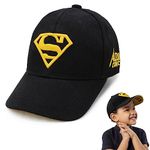 VRITRAZ Polyester Super Cartoon Character Printed Little Cap For Kids, Baby Girls And Boys 3-12 Years (Yellow)