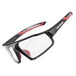 Photochromic Cycling Glasses Cycling Glasses Clear Safety Glasses Road Mountain Bike Bicycle Glasses UV400 Transition