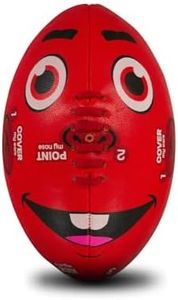 Sherrin Face Footys All Surface Football, Red, Size 1