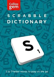 Collins Gem Scrabble Dictionary Paperback Book: The Words to Play on the Go [Sixth Edition]