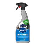 Envii Kit Fresh – Effective Sweat Odour Remover for Clothes & Sports Equipment, Natural Boxing Glove Deodoriser Spray to Use on Trainers, Gym Kit & Clothes, Shoe Odour Eliminator 750ml Spray