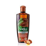 Vatika Naturals Argan Enriched Hair Oil - 200ml | Multivitamin A, E & F | Brilliant Shines, Non-Greasy Formula | For Moisture Soft Hair