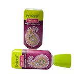 Pidilite Fevicryl Fabric Glue / 30GM bottle No Stitch Glue - Mirror Pieces, Patchwork, Stones, Laces, Sequins and etc (pack of 2 pcs) PINACO INDIA